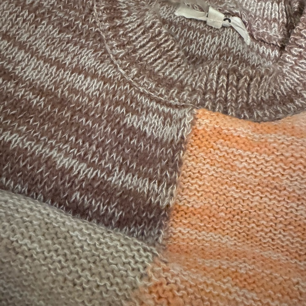 Colorblock Knit Sweater